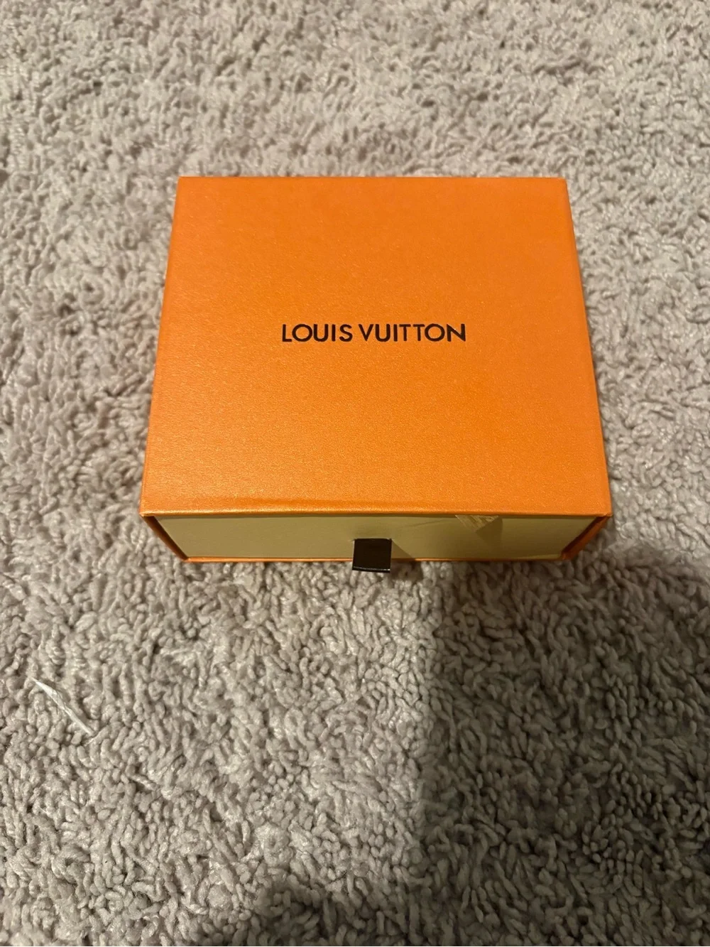 Louis Vuitton Orange and Yellow Small Accessory Box